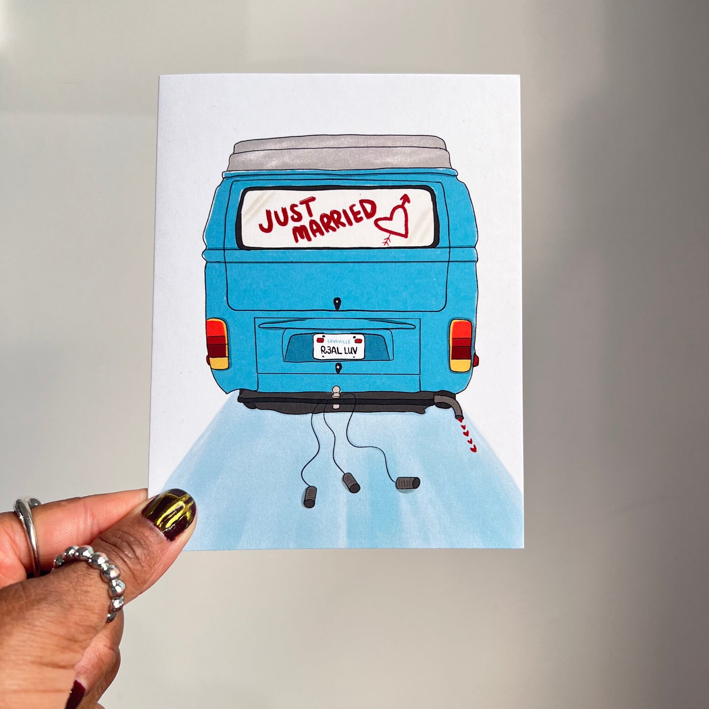 Just Married Card